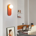 Llamativa luz de pared minimalista de naranja G9 G9